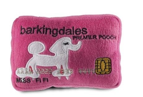 Barkindales Credit Card Dog Toy