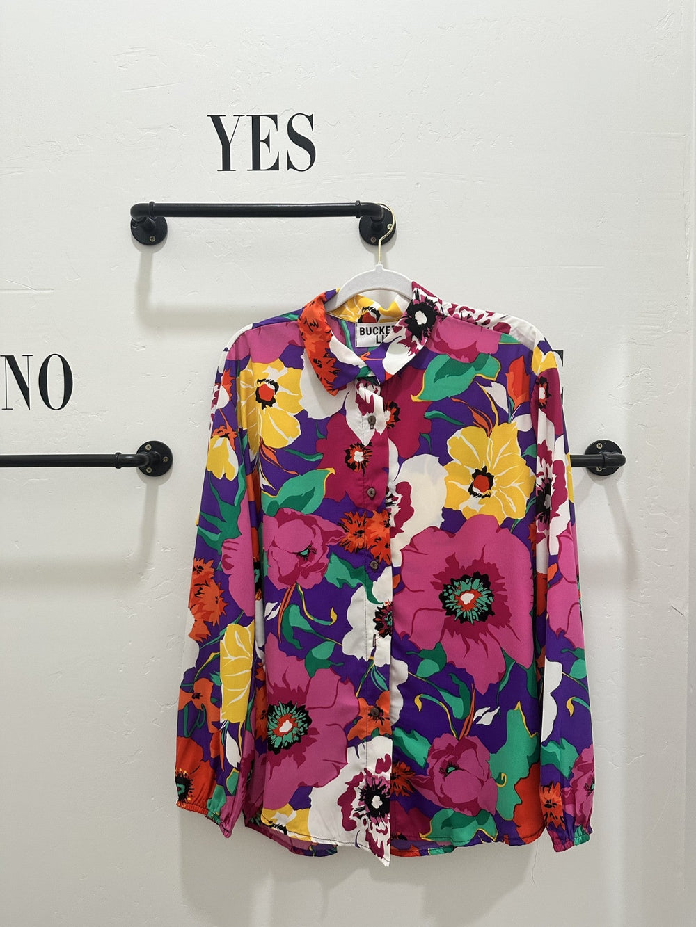 Bright Floral Blouse