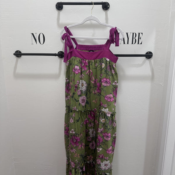 Bright Floral Maxi Dress