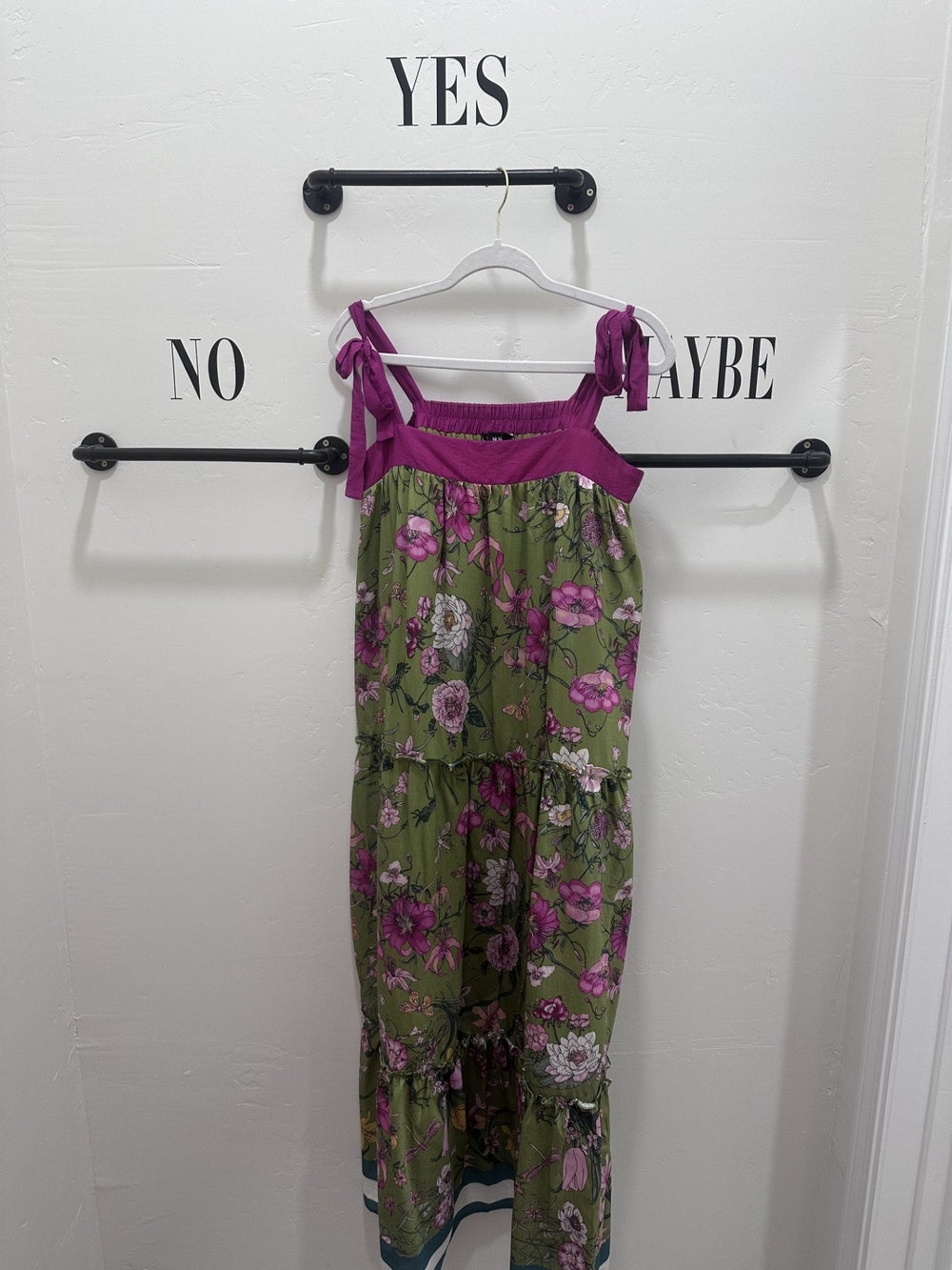 Bright Floral Maxi Dress