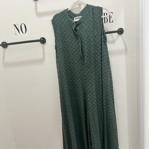 Checkered Jumpsuit (Green)