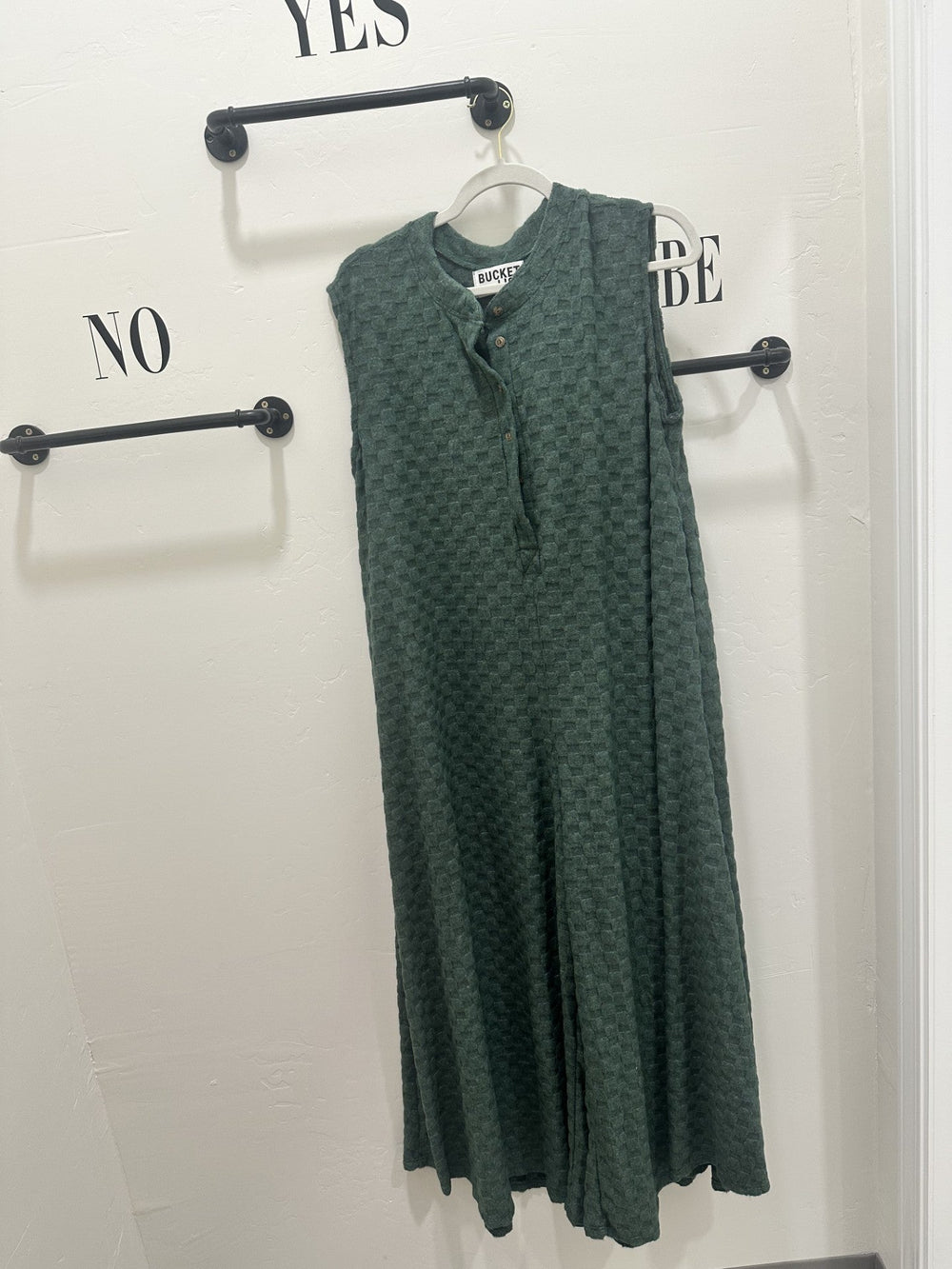 Checkered Jumpsuit (Green)