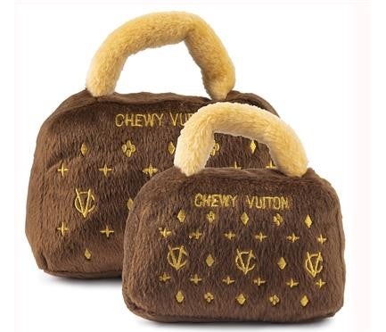 Chewy Vuitton Bag Dog Toy (Small)