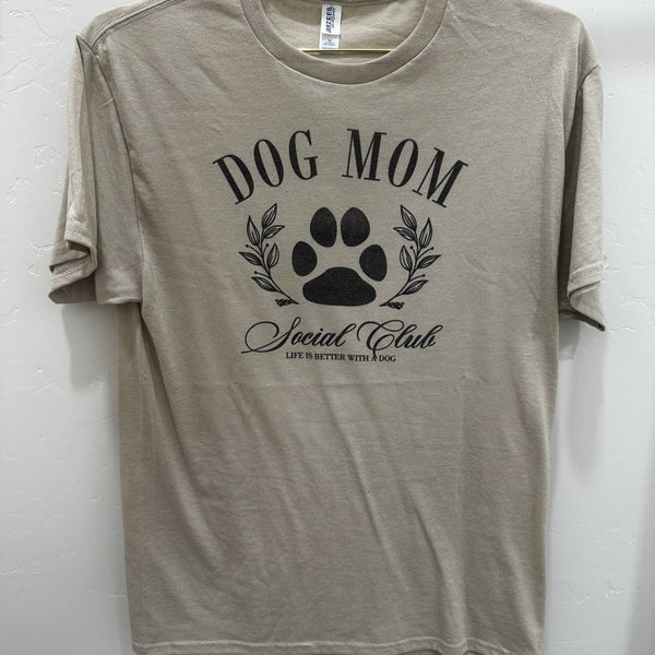 Dog Mom Social Club Tee