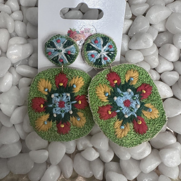 Fiesta Flower Earring