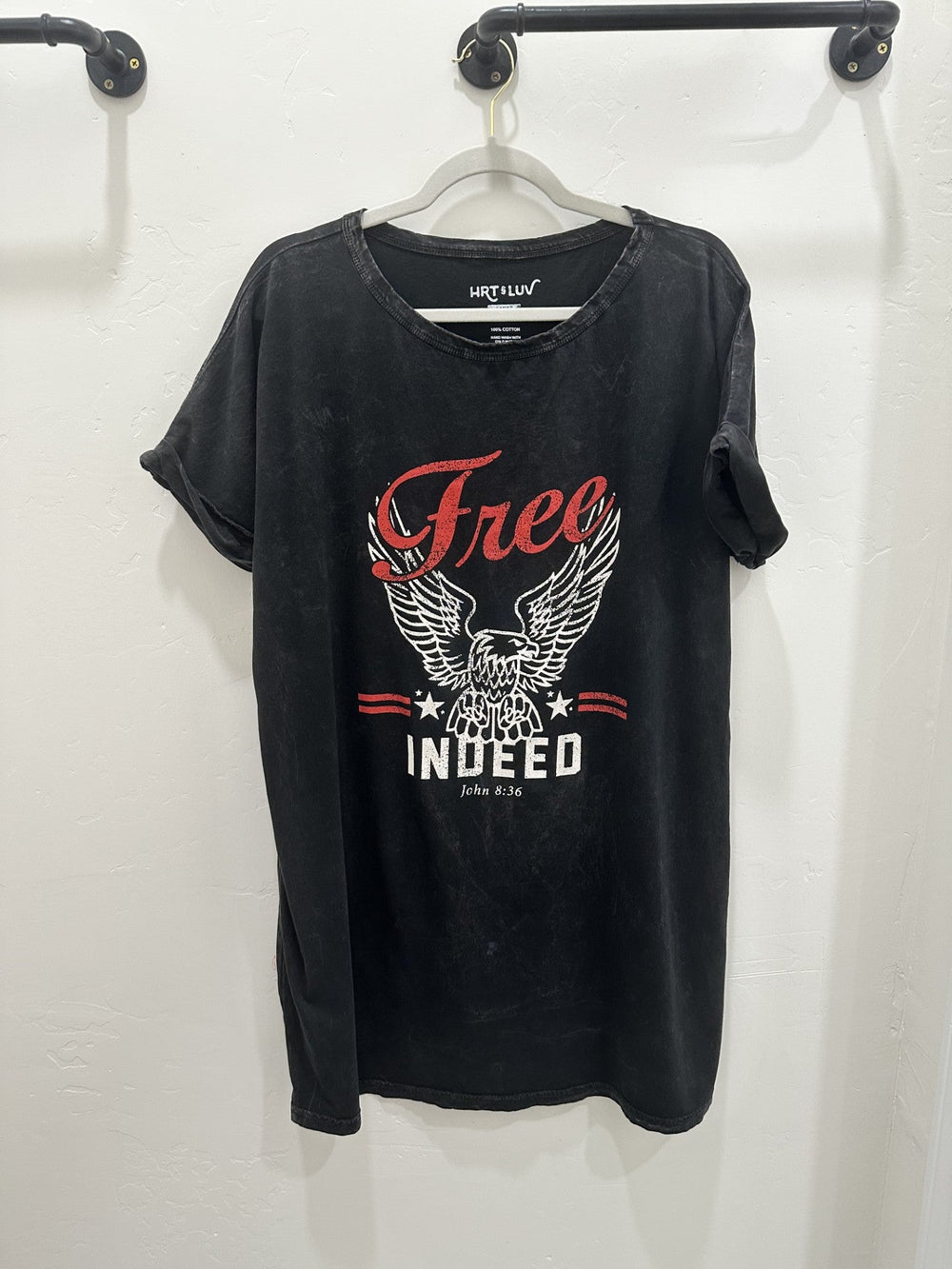 Free Indeed Graphic Dress
