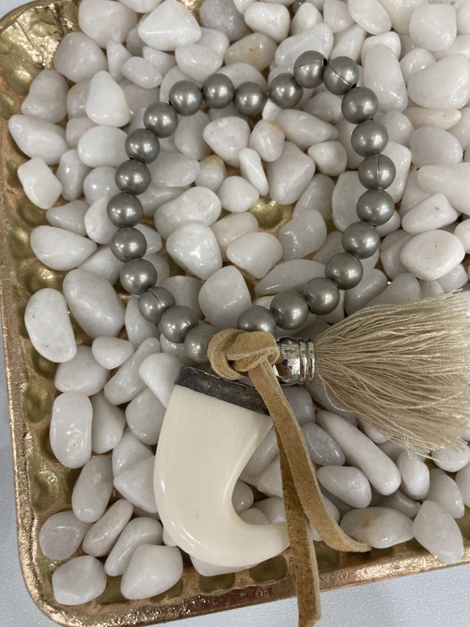 Horn Tassel Bracelet