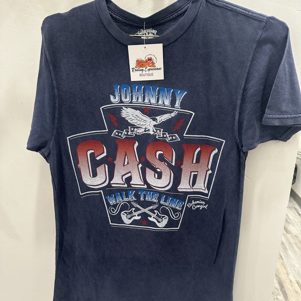 Johnny Cash Walk the Line Graphic