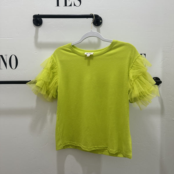 Kiwi Green Basic Tee