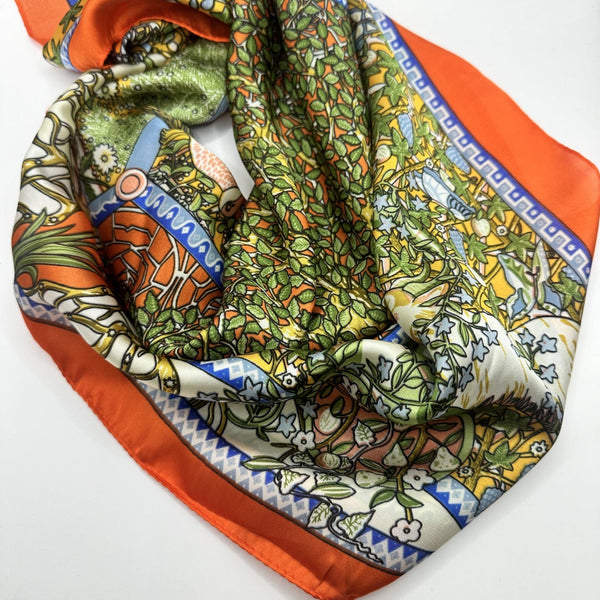 Moss Green Neck Scarf