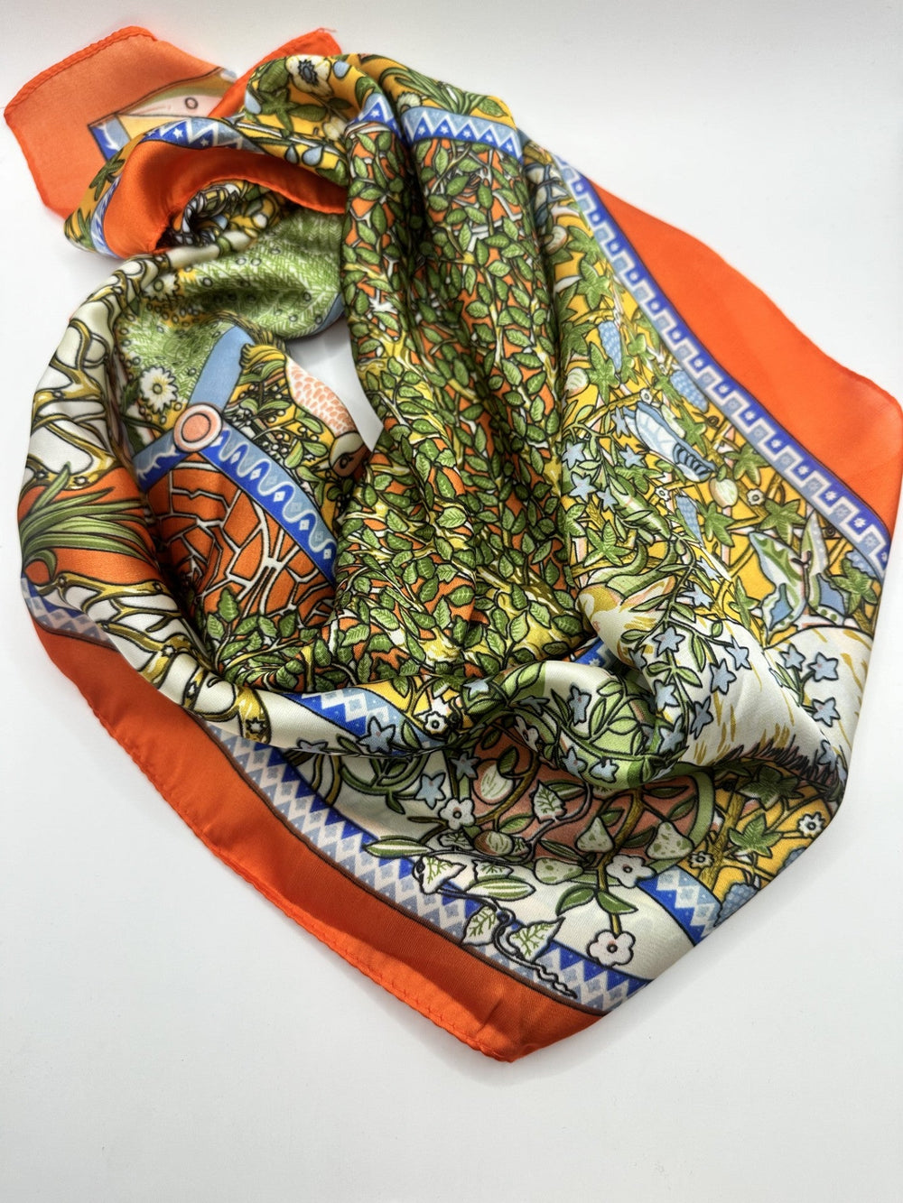 Moss Green Neck Scarf