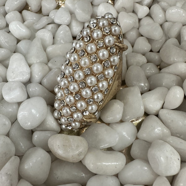 Pearl Knuckle Ring