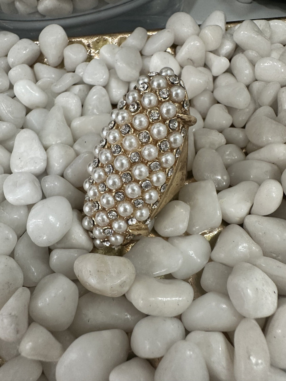 Pearl Knuckle Ring