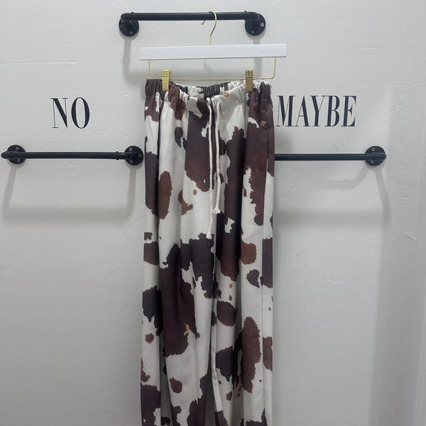Ranch Cow print Pant