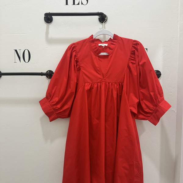 Red Spring Dress