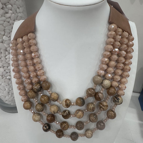 Tiger Eye Bead Necklace