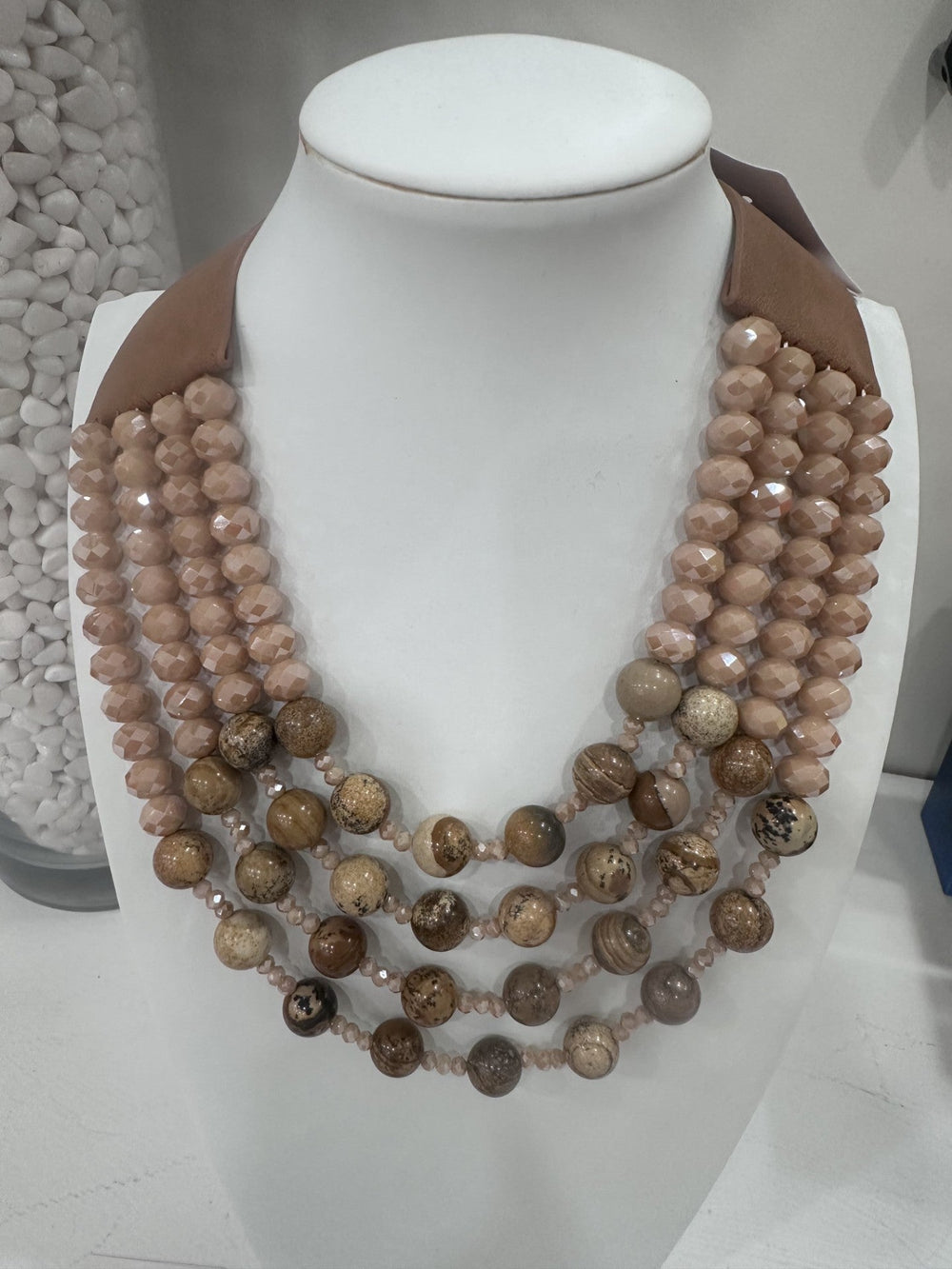Tiger Eye Bead Necklace