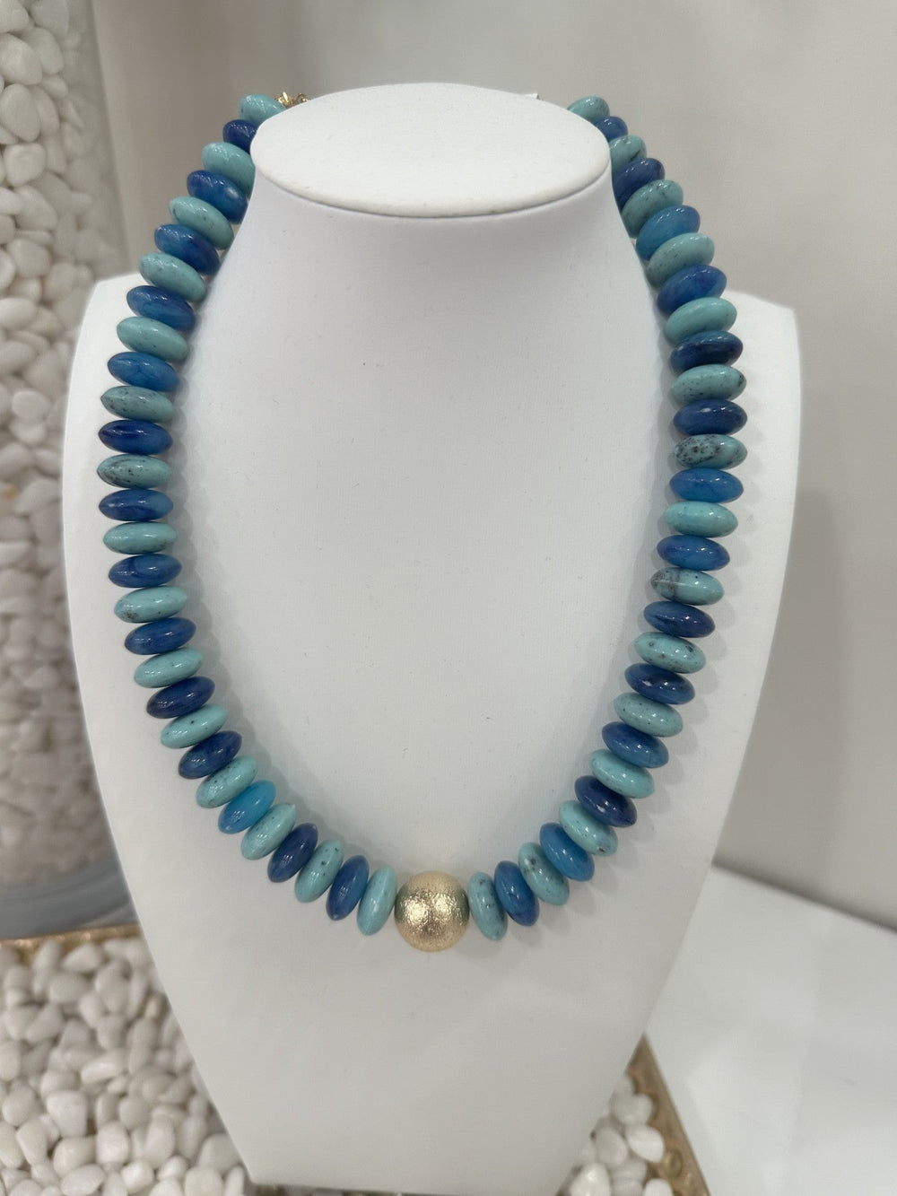 Turquoise/ Royal Blue Disc