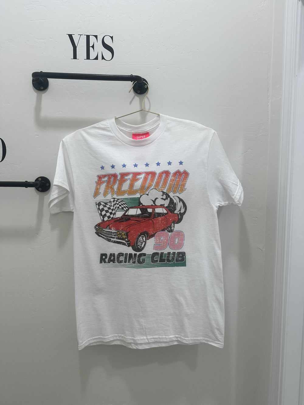 Vintage Retro Racing Club Graphic