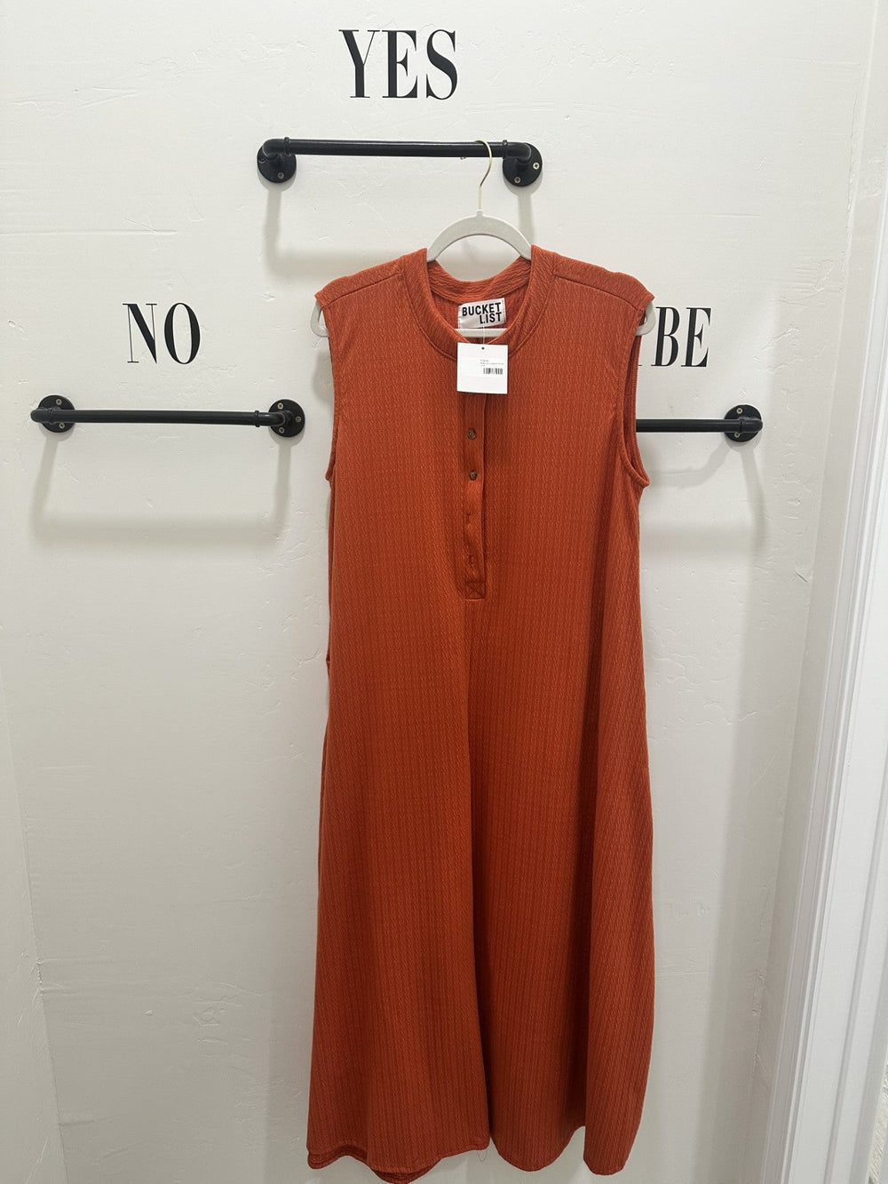 Wide Leg Jumpsuit (Orange)